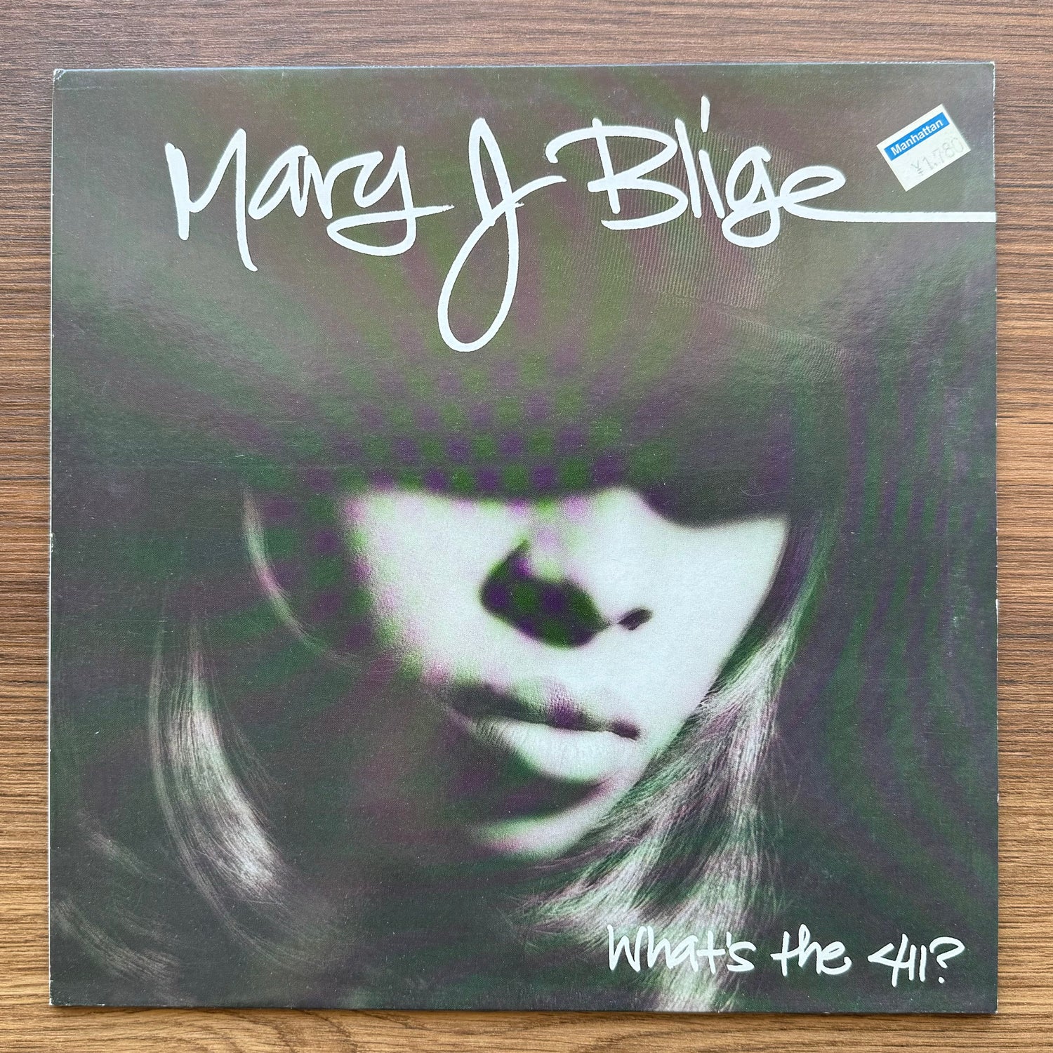 Mary J Blige – What's The 411? 33'lük LP PLAK Japan Vinyl