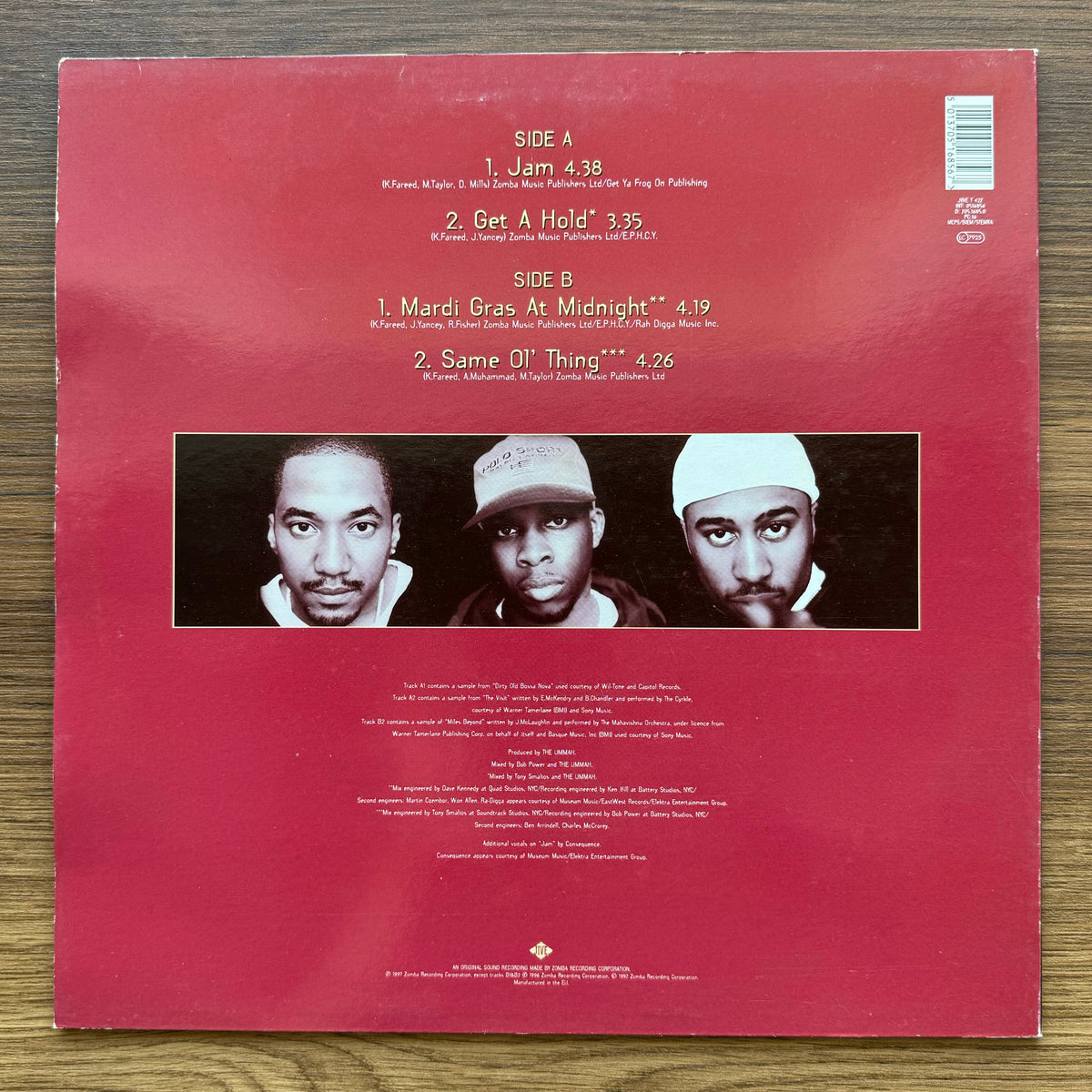 A Tribe Called Quest – The Jam EP 33'lük LP PLAK Japan Vinyl