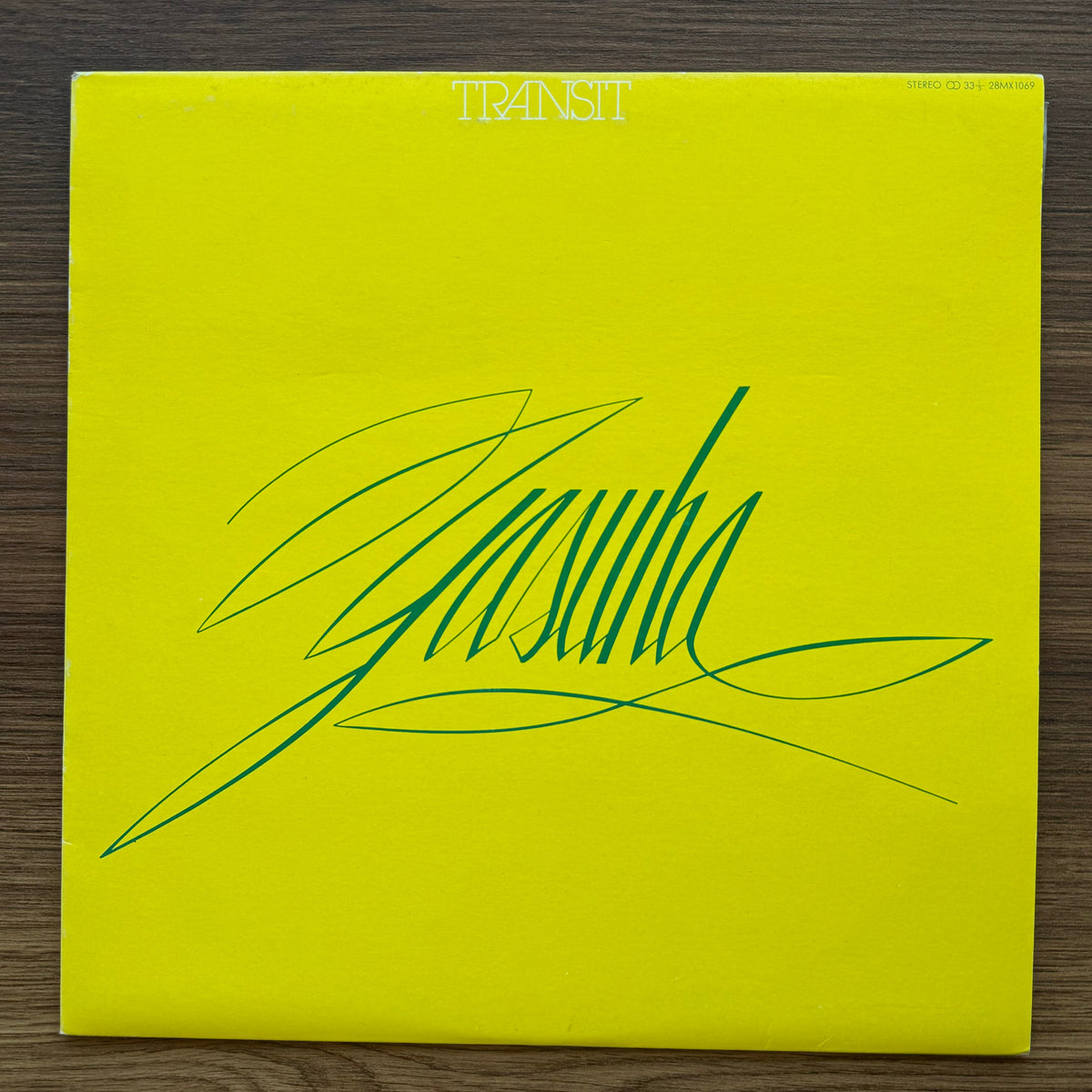 Yasuha – Transit 33'lük LP PLAK Japan Vinyl