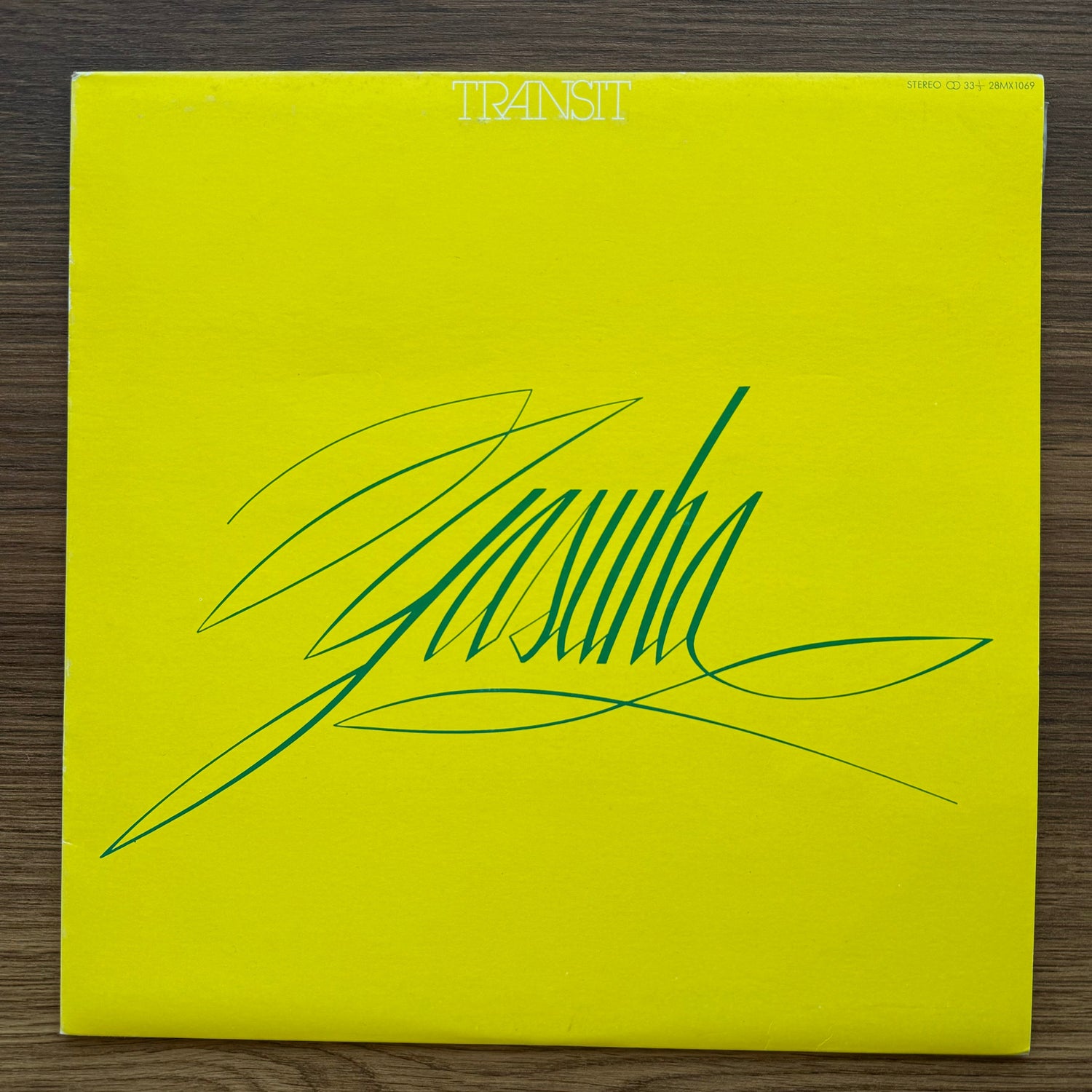 Yasuha – Transit 33'lük LP PLAK Japan Vinyl