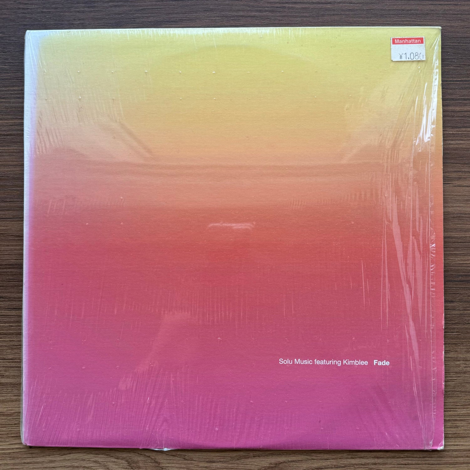 Solu Music Featuring Kimblee – Fade 33'lük LP PLAK Japan Vinyl