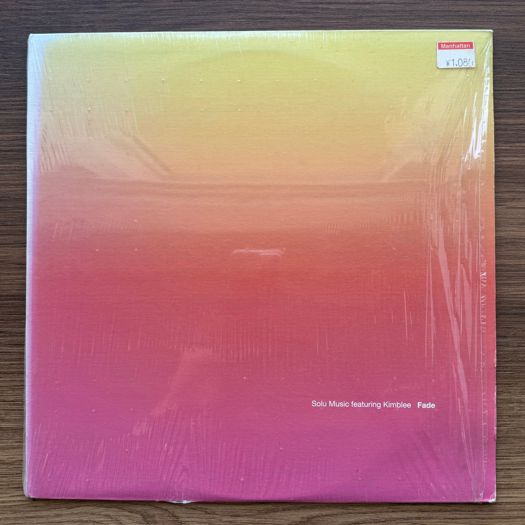 Solu Music Featuring Kimblee – Fade 33'lük LP PLAK Japan Vinyl