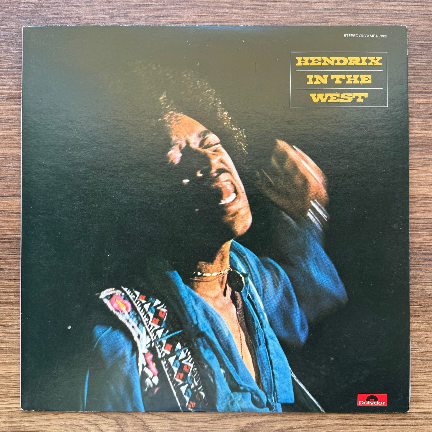 Jimi Hendrix – Hendrix In The West 33'lük LP PLAK Japan Vinyl