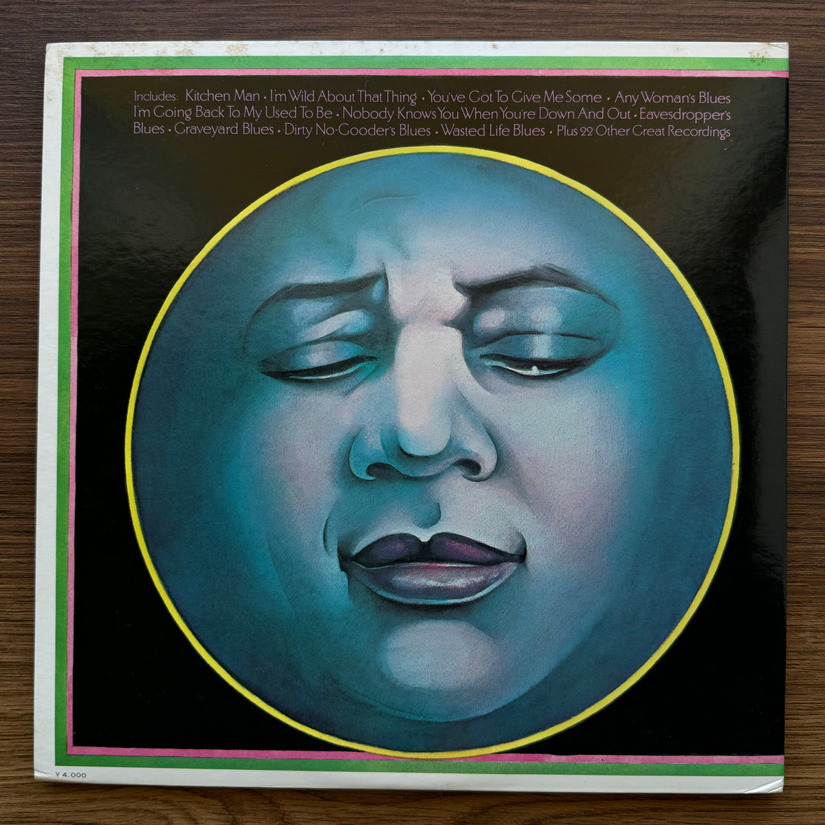 Bessie Smith – Any Woman's Blues 33'lük LP PLAK Japan Vinyl