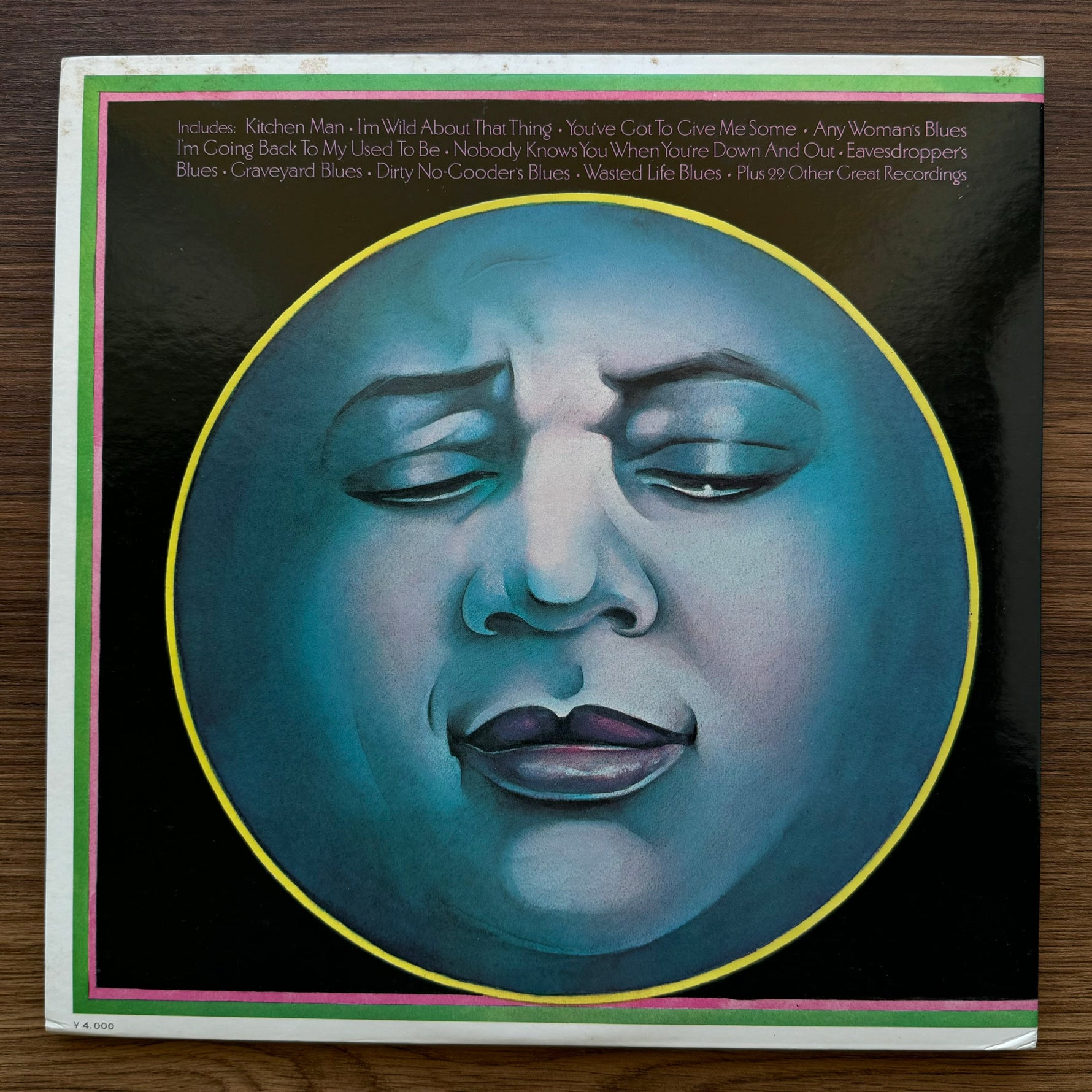 Bessie Smith – Any Woman's Blues 33'lük LP PLAK Japan Vinyl