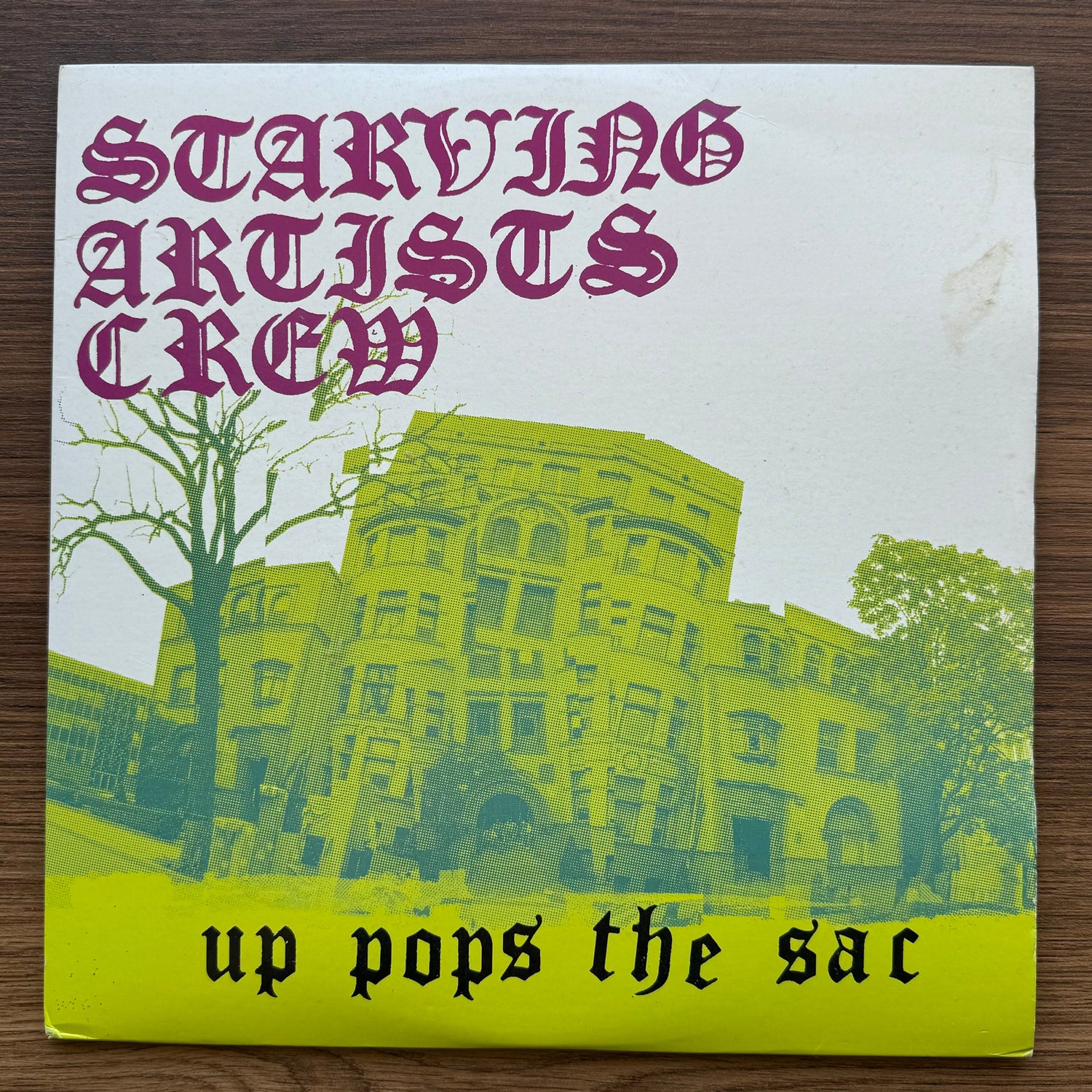 Starving Artists Crew – Up Pops The Instrumentals 33'lük LP PLAK Japan Vinyl