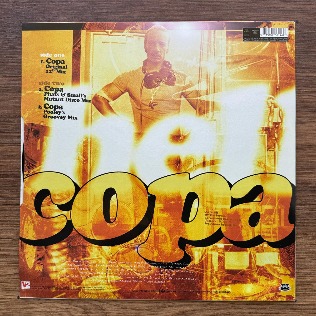 Hell – Copa 33'lük LP PLAK Japan Vinyl