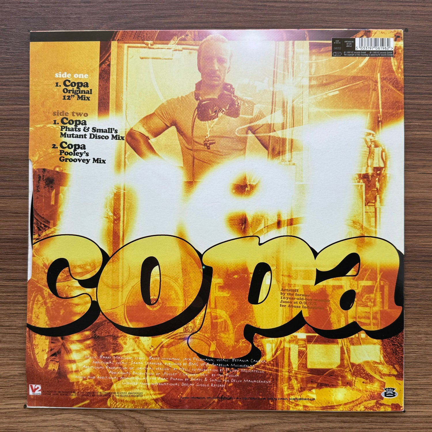 Hell – Copa 33'lük LP PLAK Japan Vinyl