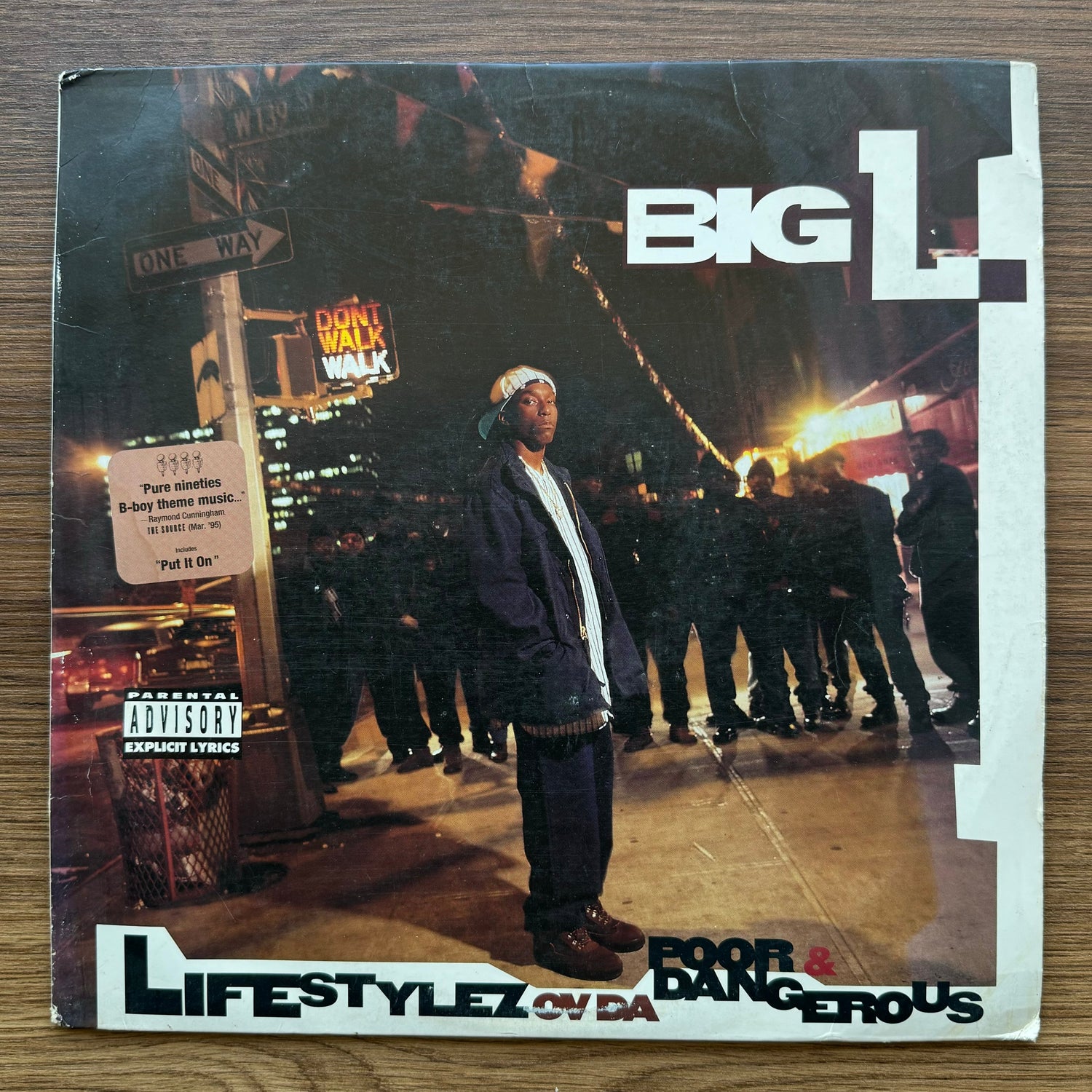 Big L ‎– Lifestylez Ov Da Poor & Dangerous 33'lük LP PLAK Japan Vinyl