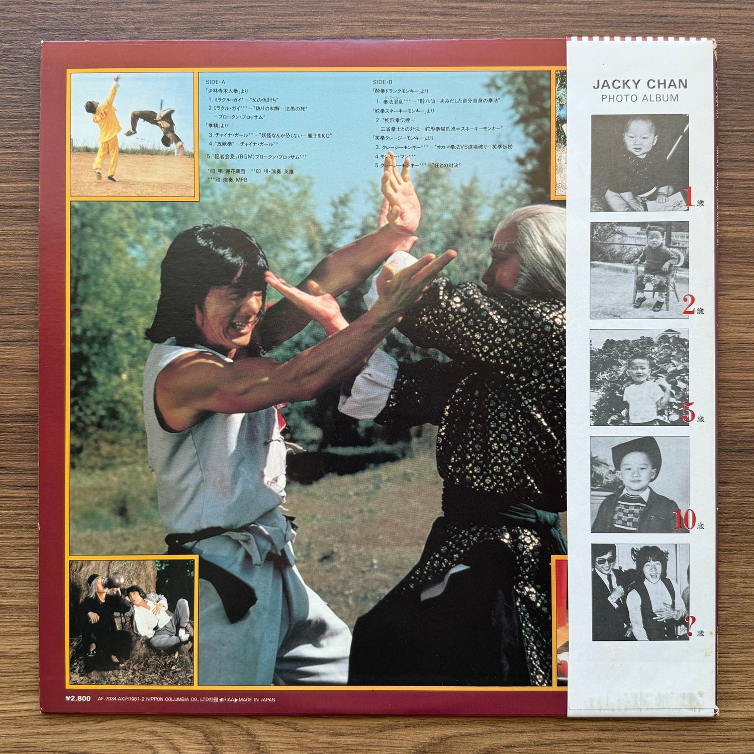 The Miracle Fist 33'lük LP PLAK Japan Vinyl