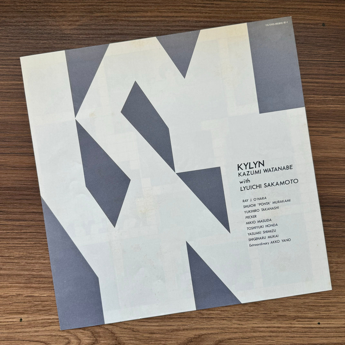 Kazumi Watanabe – Kylyn 33'lük LP PLAK Japan Vinyl