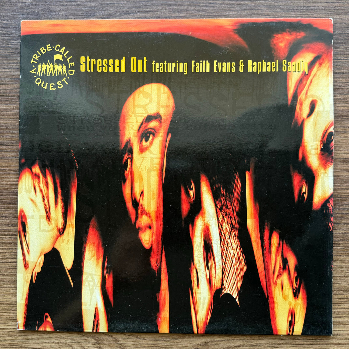 A Tribe Called Quest Featuring Faith Evans & Raphael Saadiq – Stressed Out 33'lük LP PLAK Japan Vinyl