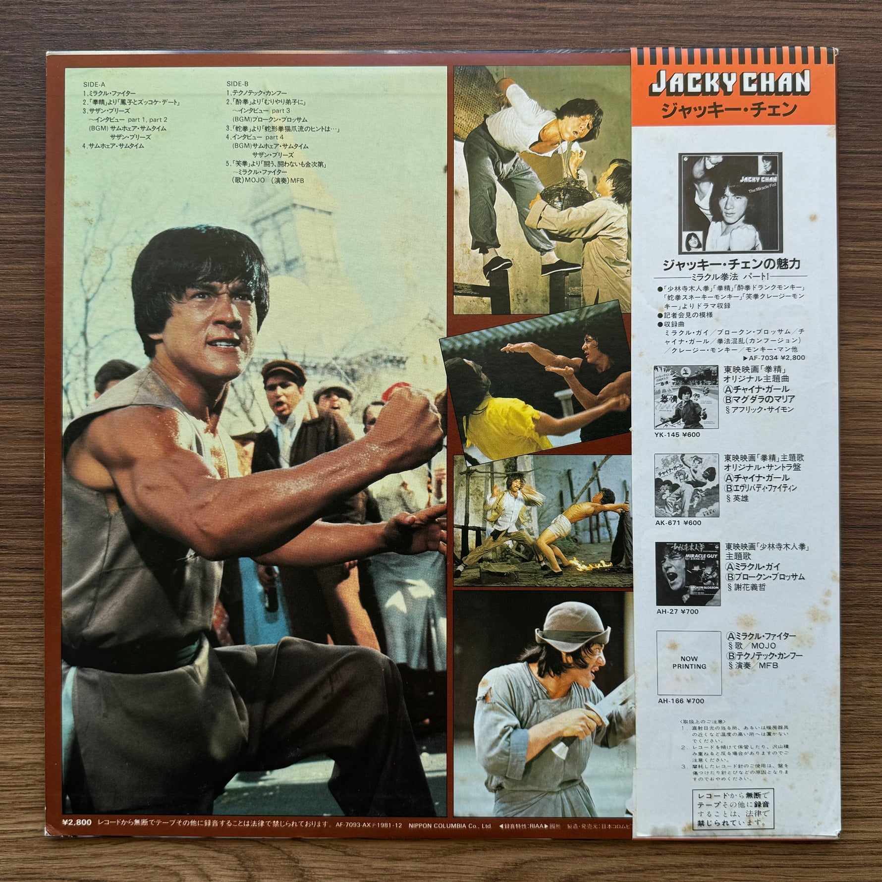 The Miracle Fist Part 2 33'lük LP PLAK Japan Vinyl