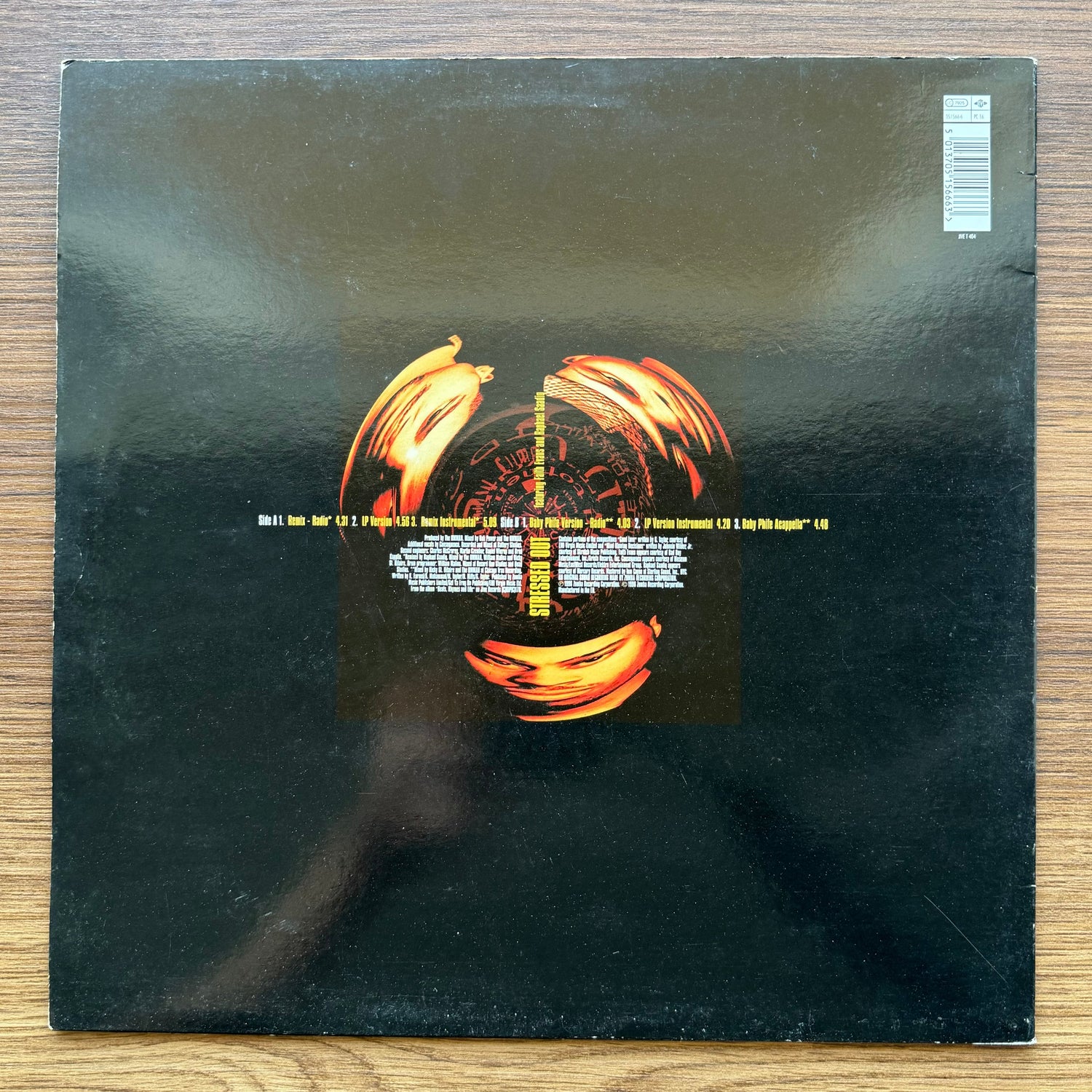 A Tribe Called Quest Featuring Faith Evans & Raphael Saadiq – Stressed Out 33'lük LP PLAK Japan Vinyl