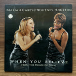 Mariah Carey & Whitney Houston - When You Believe (From The Prince Of Egypt) Japan Vinyl