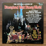The Official Album Of Disneyland/Walt Disney World 33'lük LP PLAK Japan Vinyl