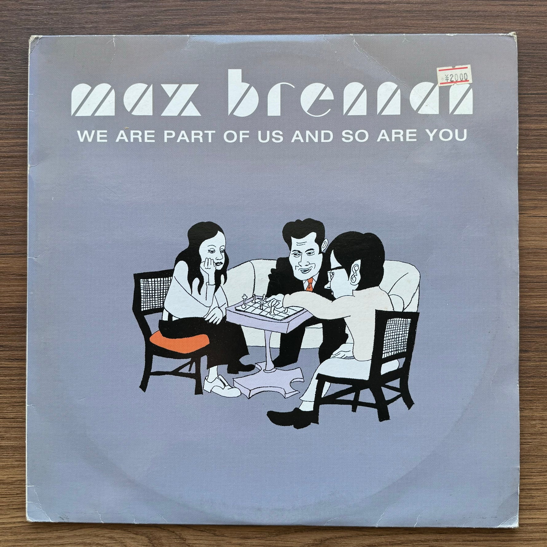 Max Brennan – We Are Part Of Us And So Are You 33'lük LP PLAK Japan Vinyl