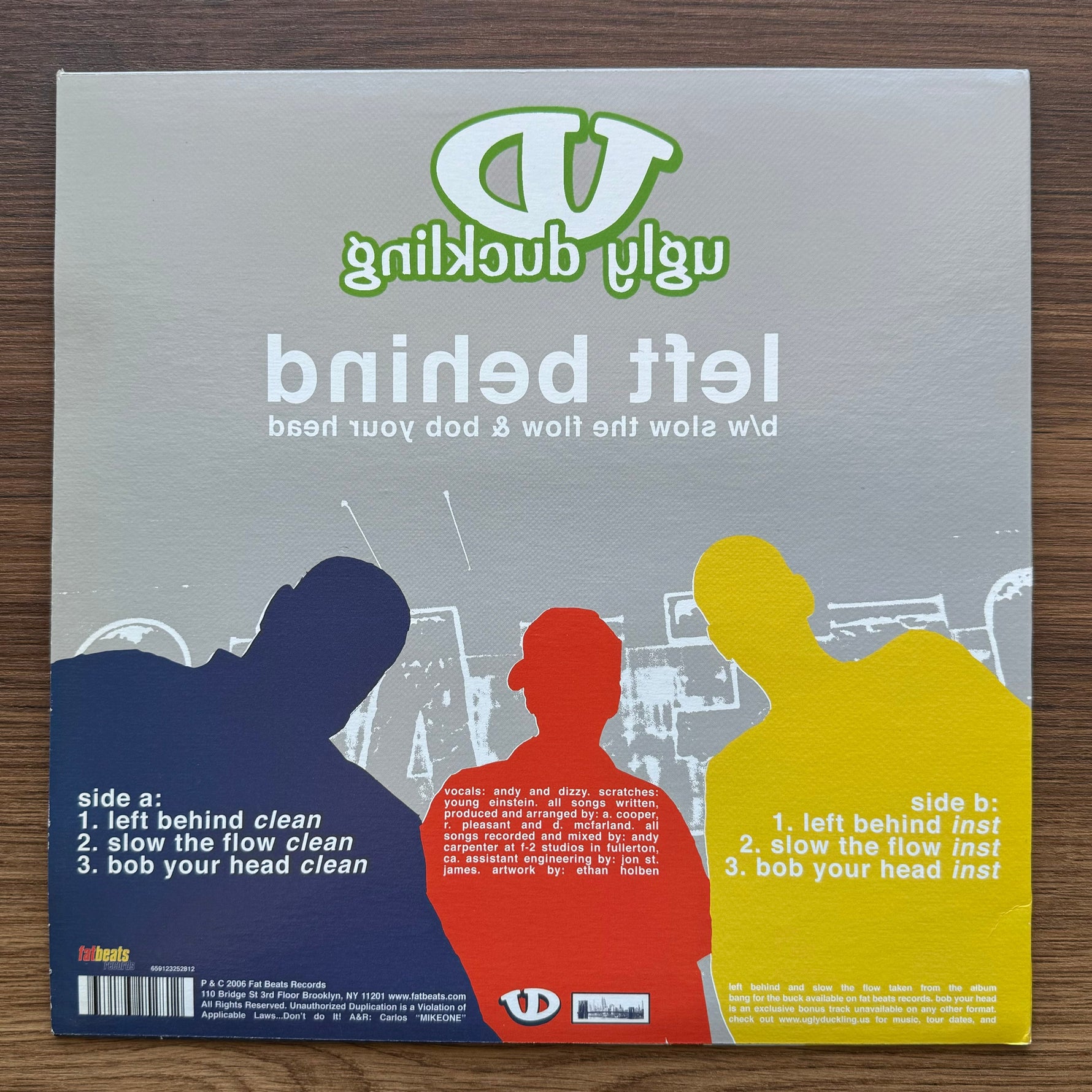 Ugly Duckling – Left Behind 33'lük LP PLAK Japan Vinyl