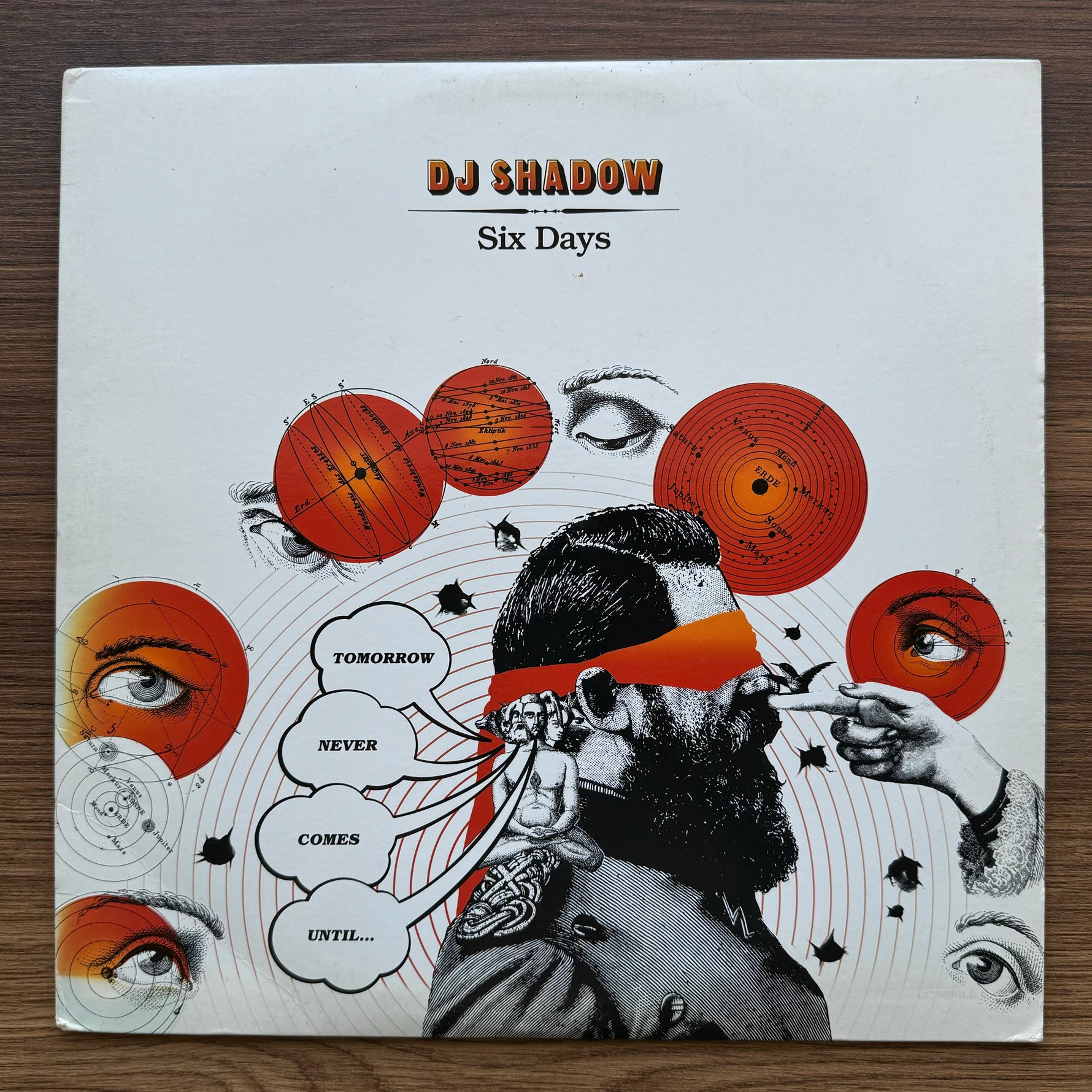 DJ Shadow - Six Days Japan Vinyl
