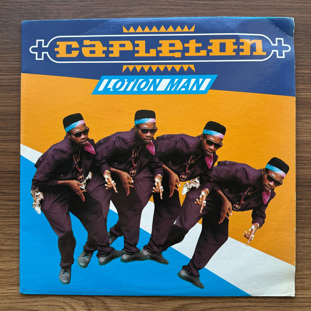 Capleton – Lotion Man 33'lük LP PLAK Japan Vinyl