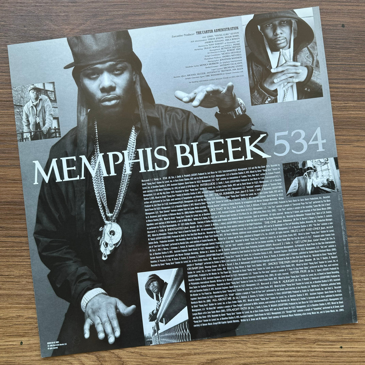 Memphis Bleek – 534 33'lük LP PLAK Japan Vinyl
