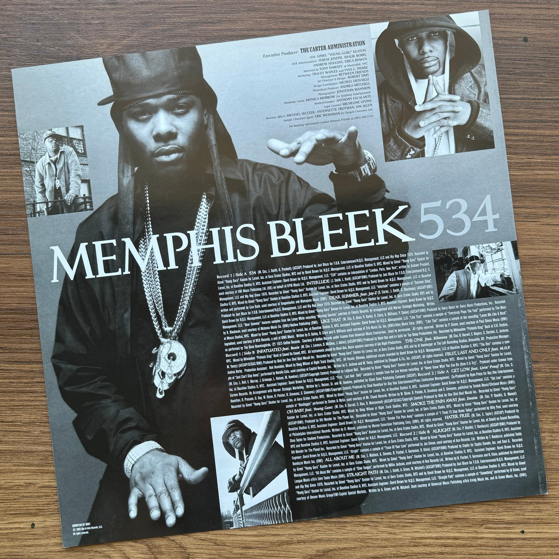 Memphis Bleek – 534 33'lük LP PLAK Japan Vinyl