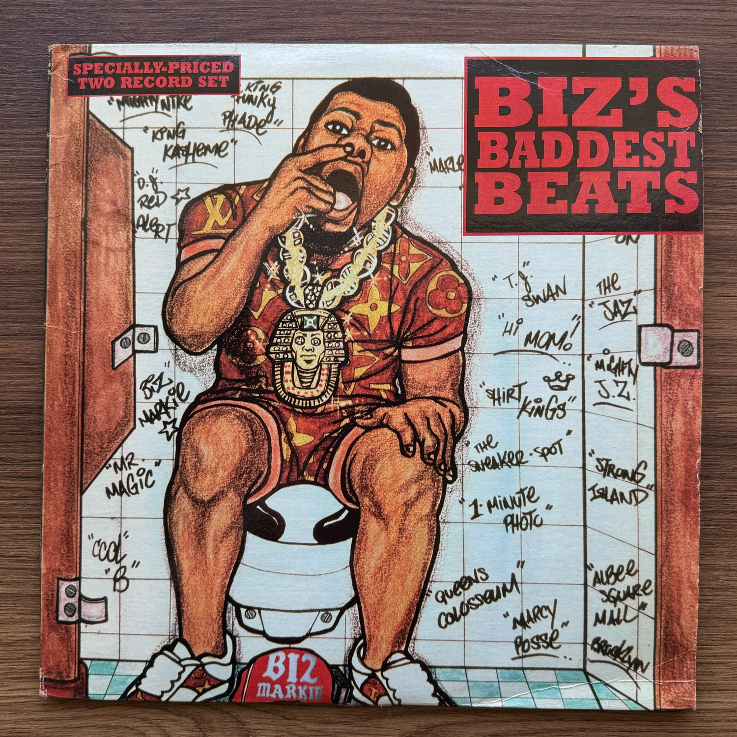 Biz Markie – Biz's Baddest Beats 33'lük LP PLAK Japan Vinyl