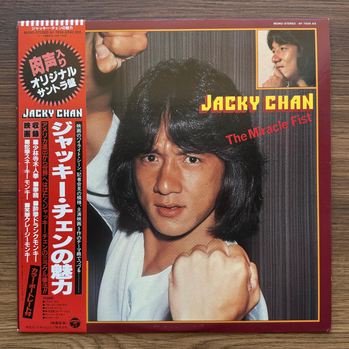 The Miracle Fist 33'lük LP PLAK Japan Vinyl
