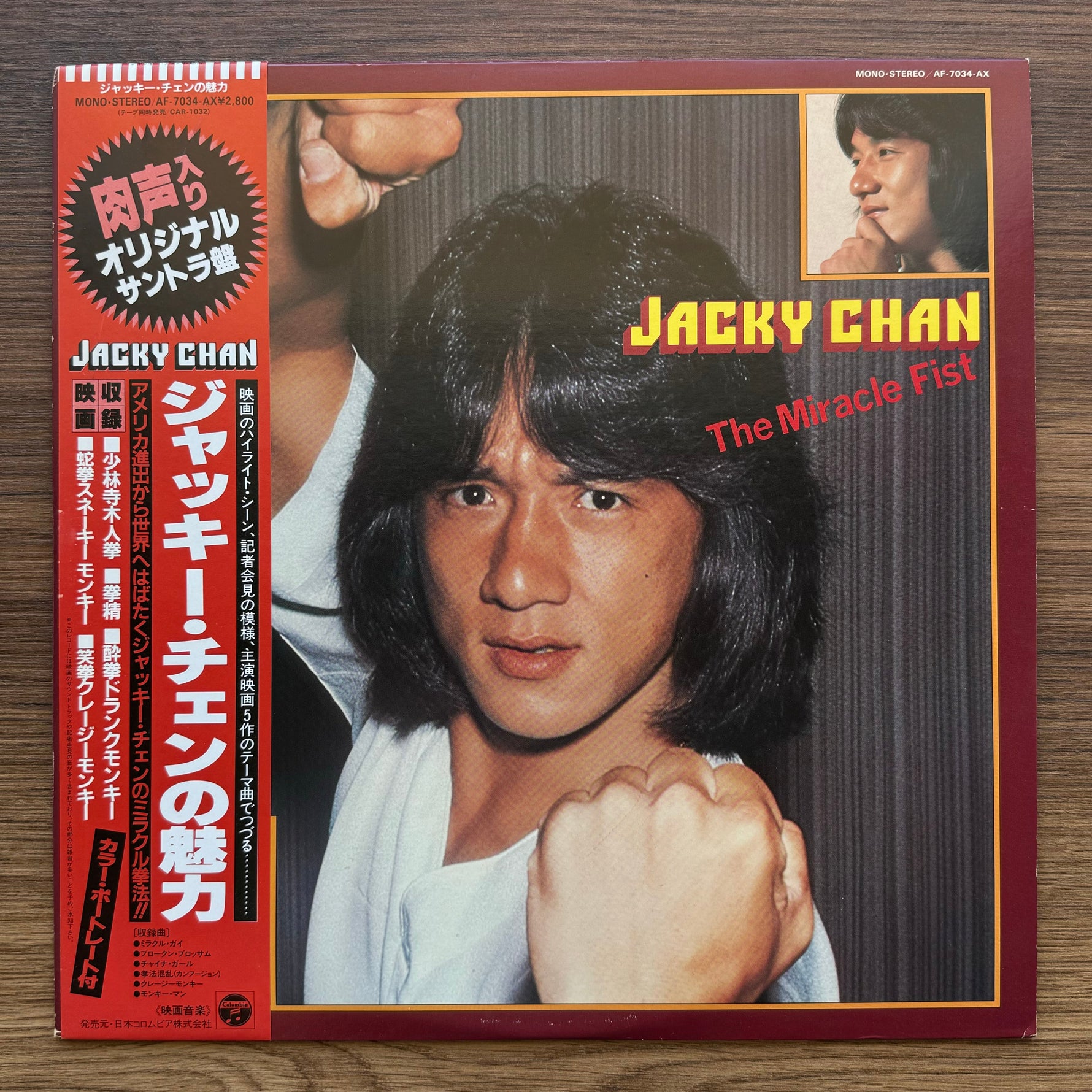 The Miracle Fist 33'lük LP PLAK Japan Vinyl