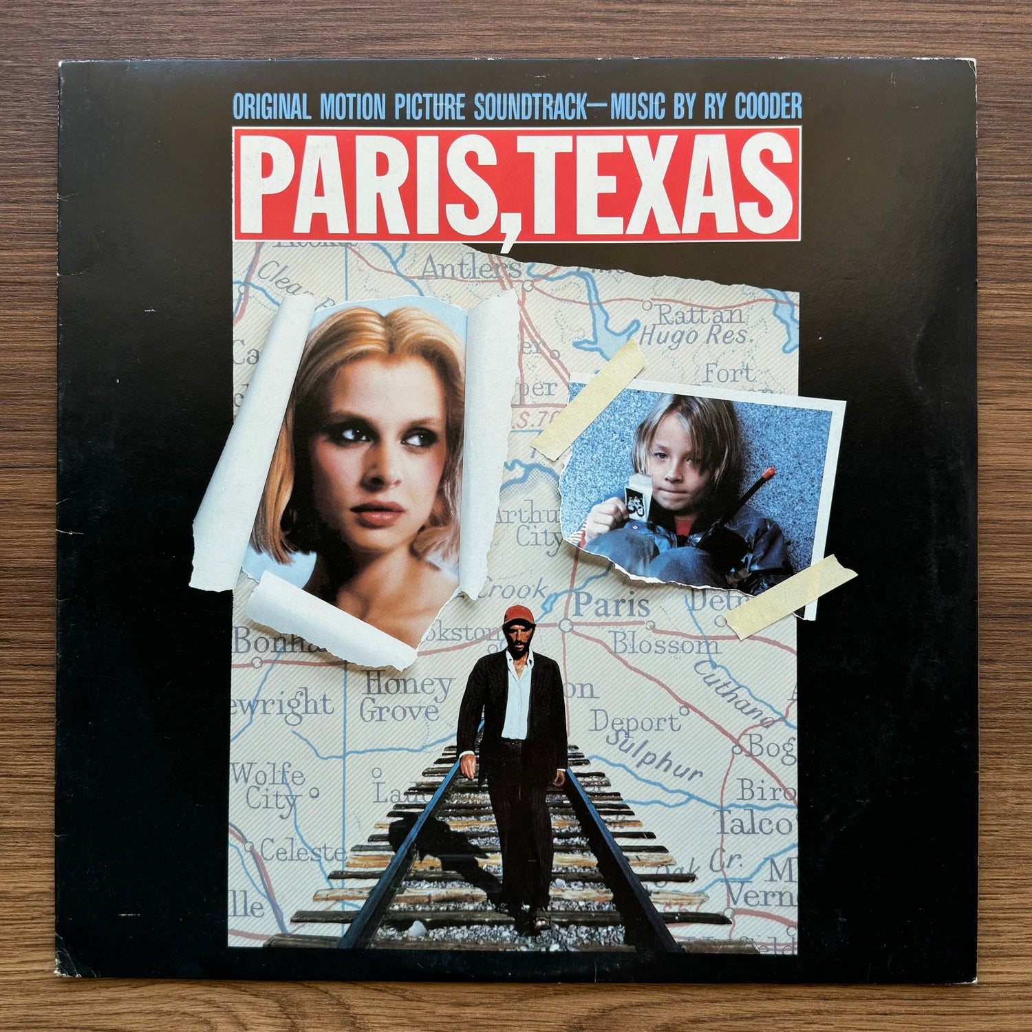 Ry Cooder – Paris, Texas 33'lük LP PLAK Japan Vinyl