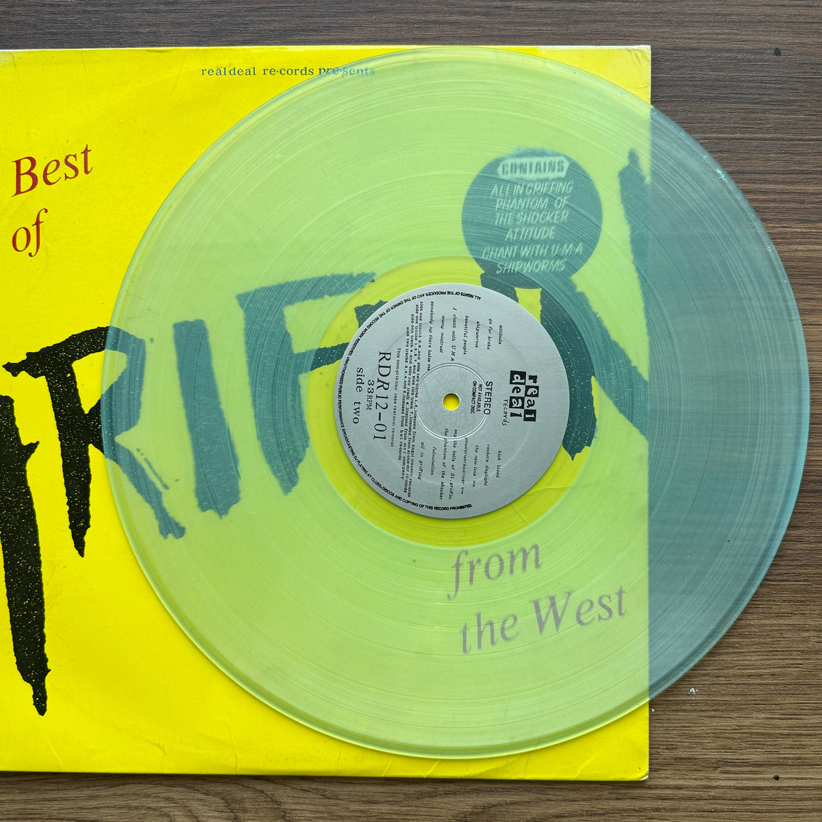 Griffin – The Best Of Griffin From The West 33'lük LP PLAK Japan Vinyl