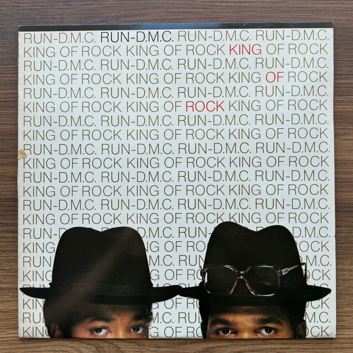 Run-D.M.C. – King Of Rock 33'lük LP PLAK Japan Vinyl