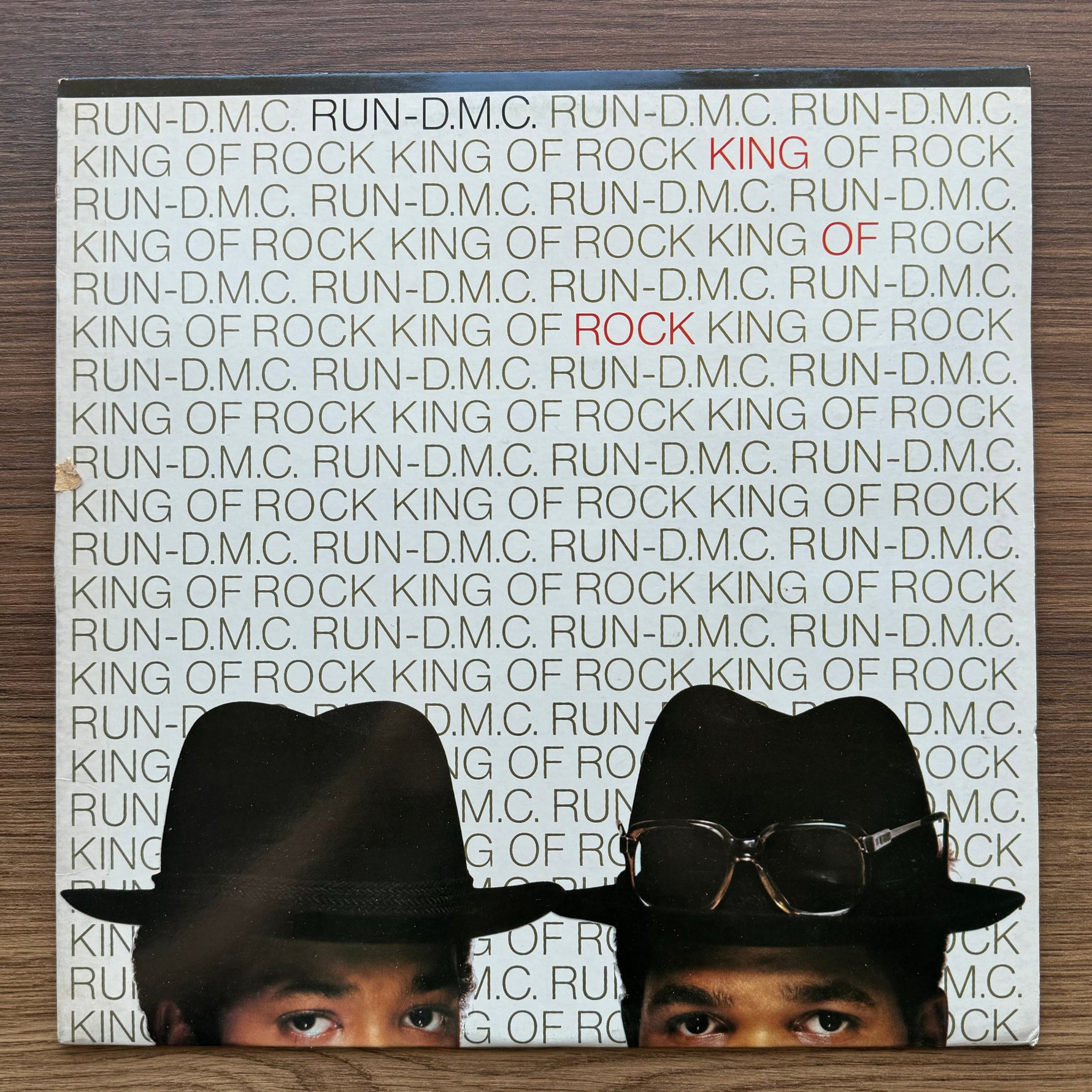 Run-D.M.C. – King Of Rock 33'lük LP PLAK Japan Vinyl