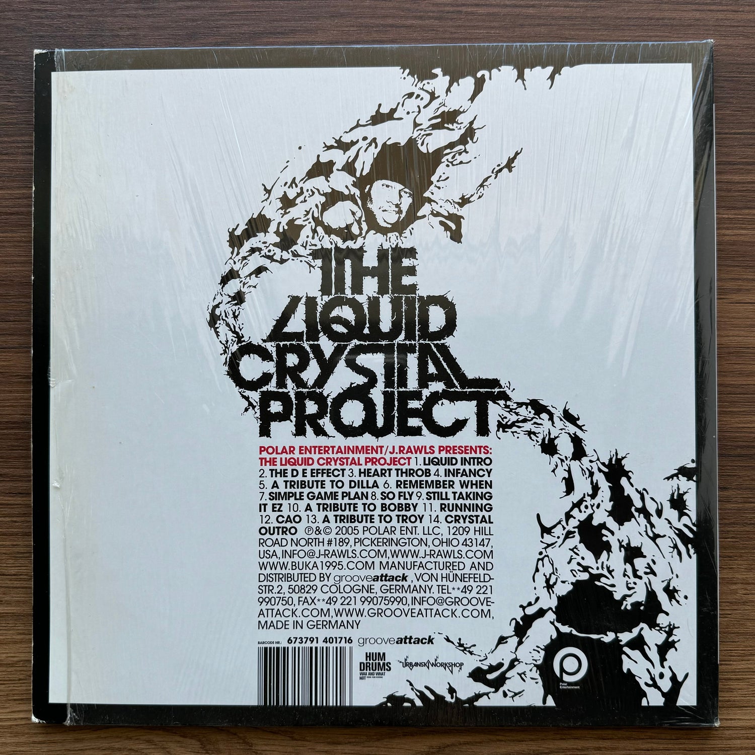 The Liquid Crystal Project – The Liquid Crystal Project - A J. Rawls Presentatio 33'lük LP PLAK Japan Vinyl