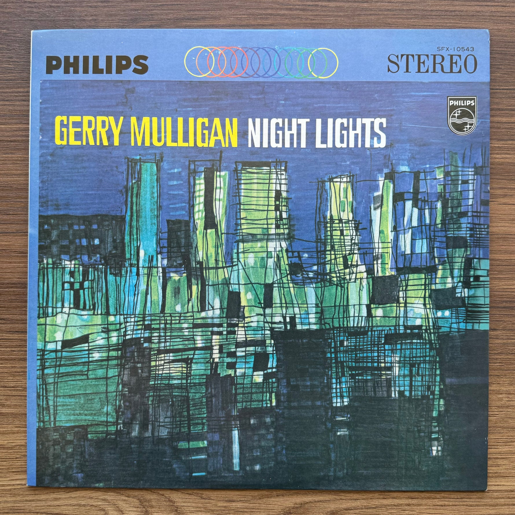 Gerry Mulligan – Night Lights 33'lük LP PLAK Japan Vinyl