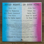 Bryan Ferry – In Your Mind 33'lük LP PLAK Japan Vinyl