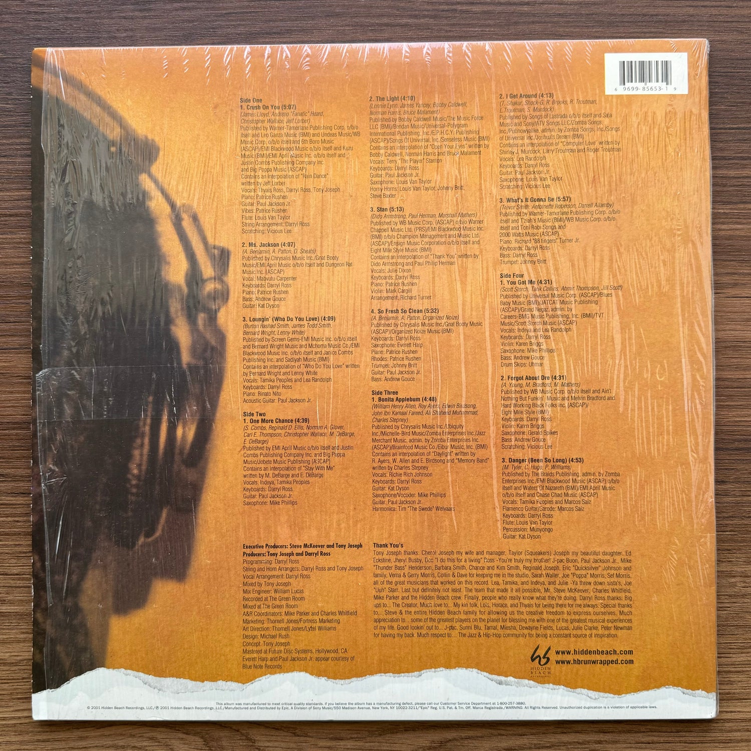 Hidden Beach Recordings Presents: Unwrapped Vol. 1 33'lük LP PLAK Japan Vinyl