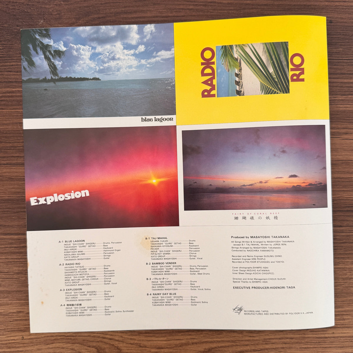 Masayoshi Takanaka – Jolly Jive Japan Vinyl