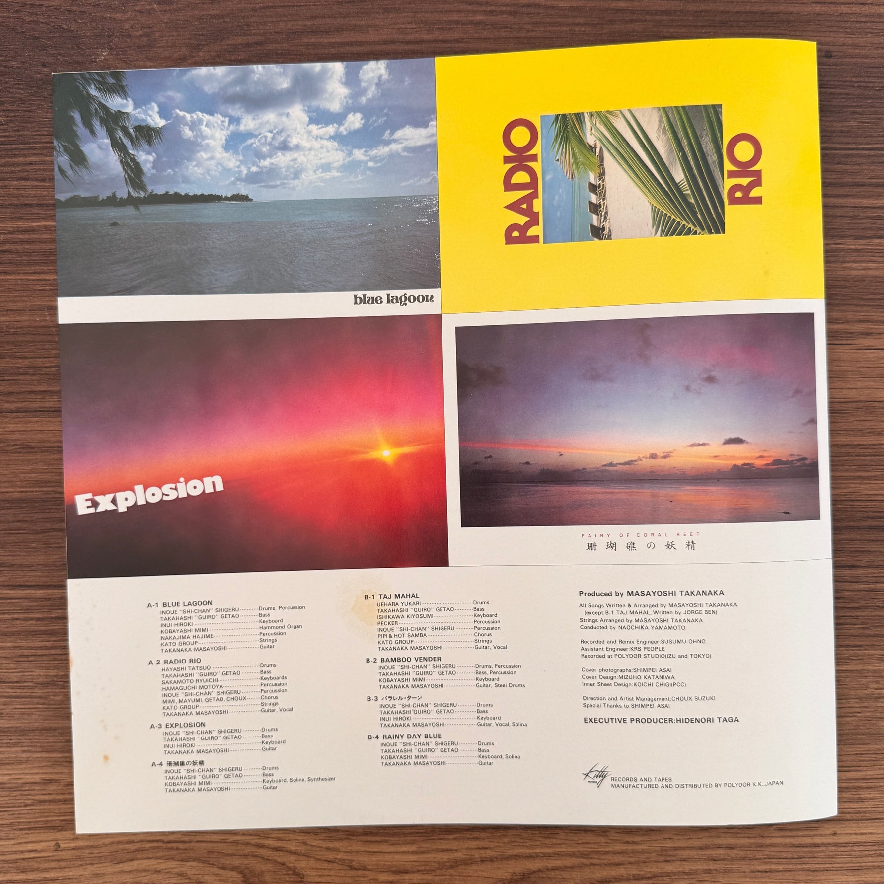 Masayoshi Takanaka – Jolly Jive Japan Vinyl