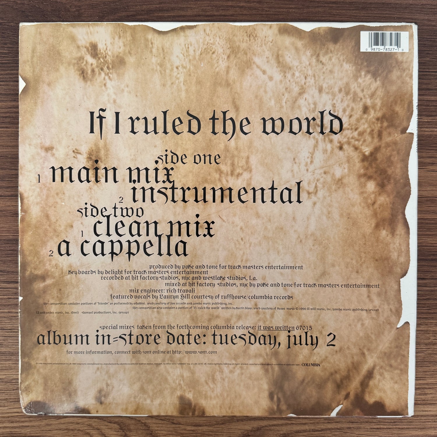 Nas – If I Ruled The World