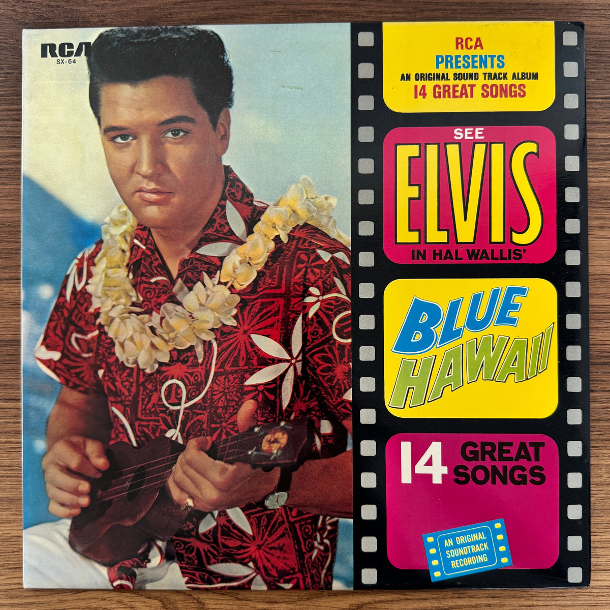 Elvis Presley – Blue Hawaii Japan Vinyl