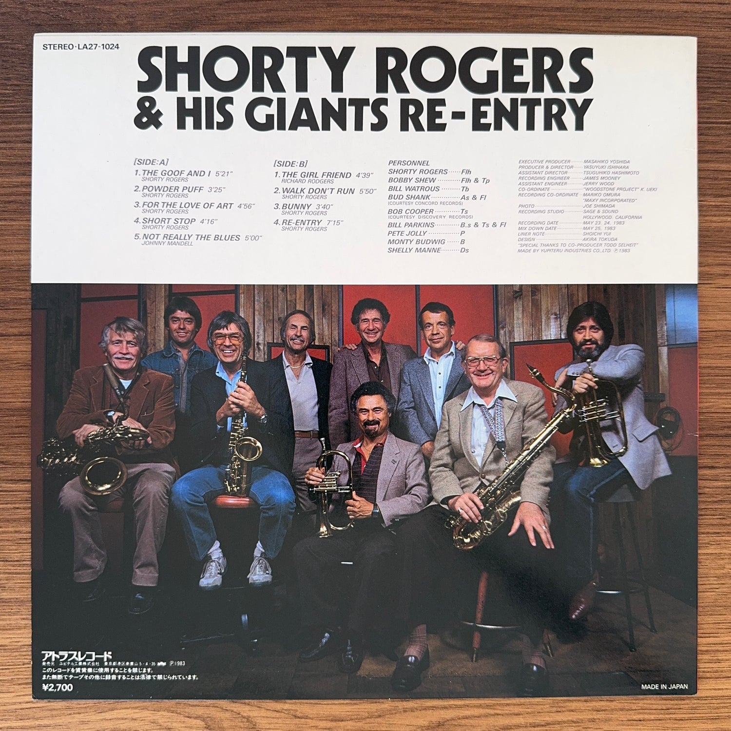 Shorty Rogers & His Giants – Re-Entry