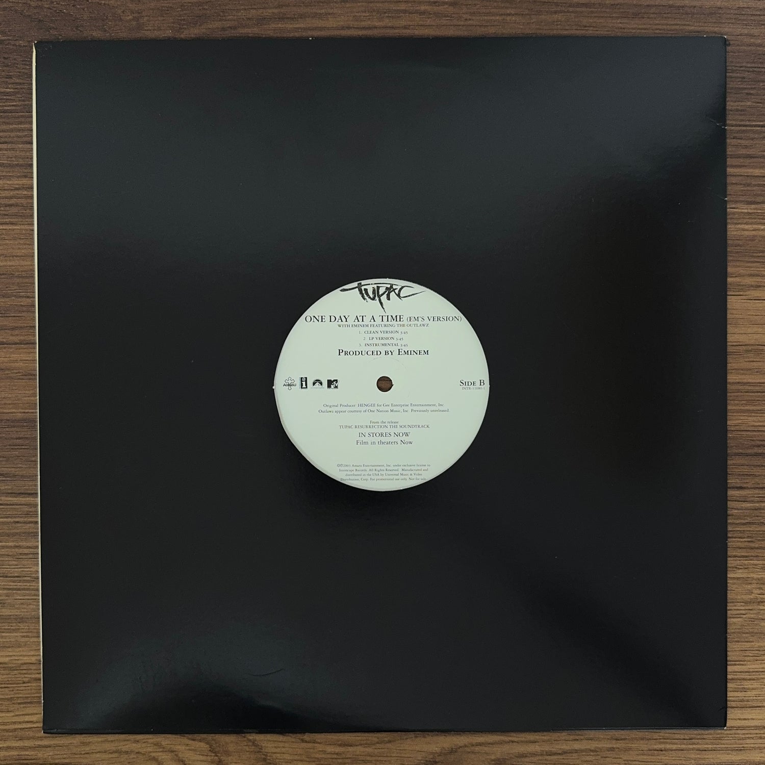 2Pac With Eminem Featuring The Outlawz – One Day At A Time (Em's Version)