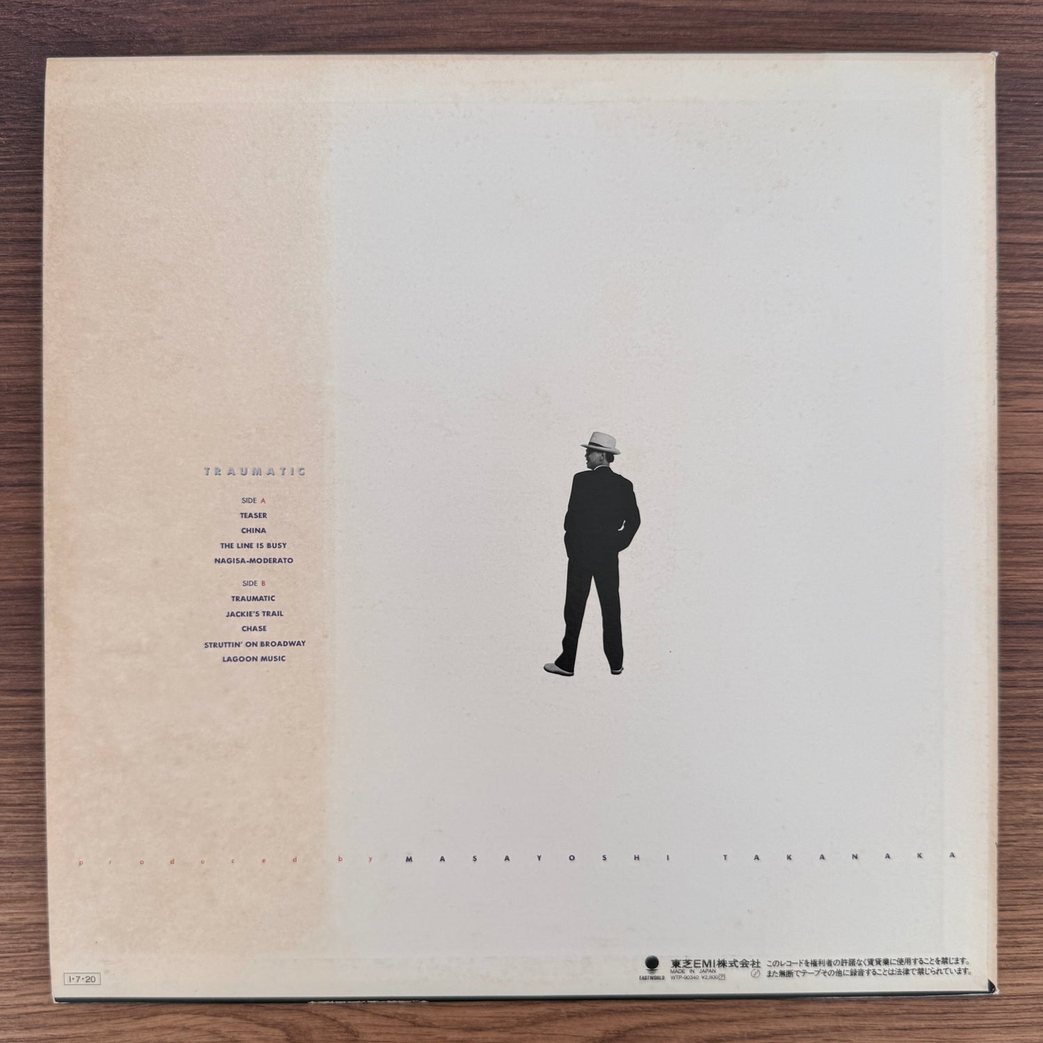 Masayoshi Takanaka – Traumatic Japan Vinyl