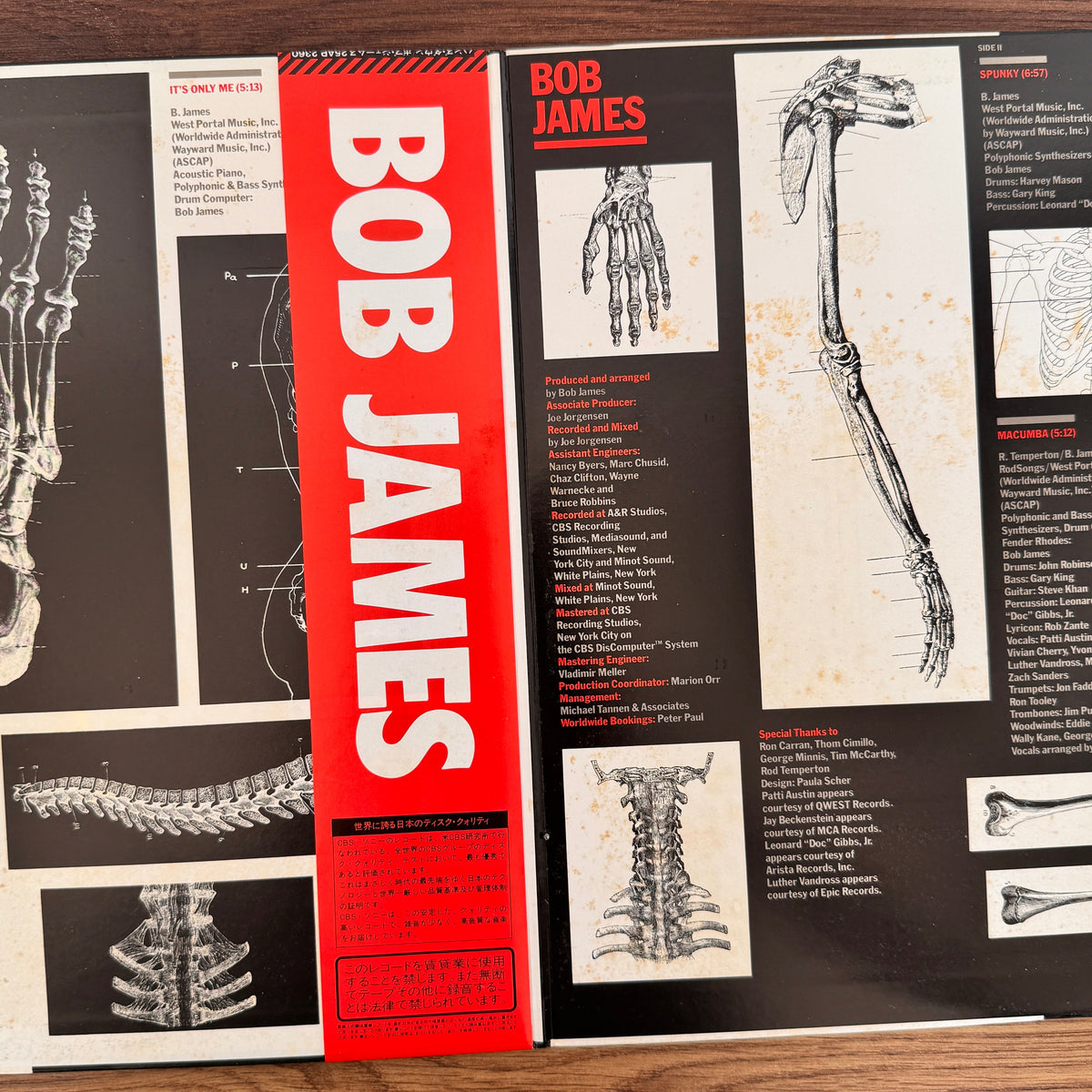 Bob James – Hands Down Japan Vinyl