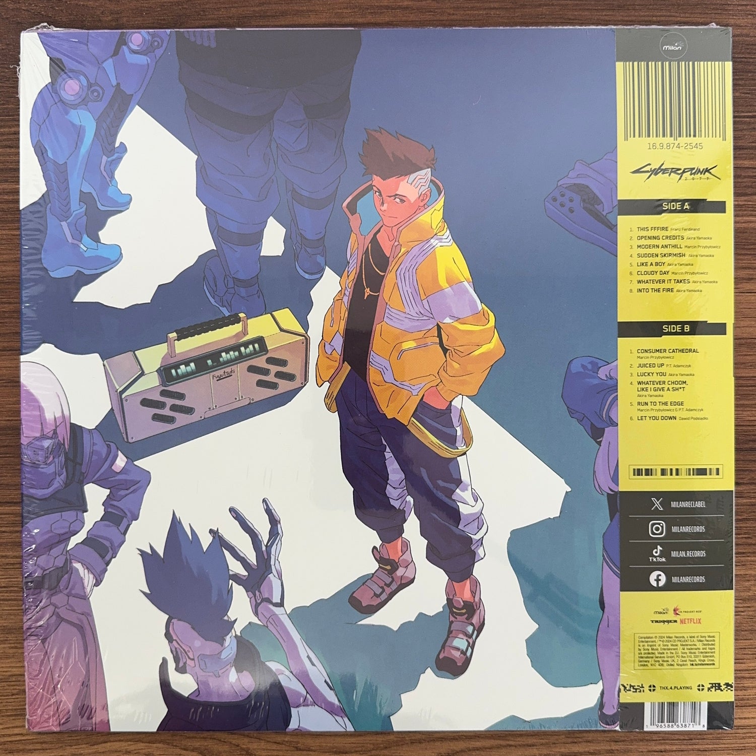 Akira Yamaoka, Marcin Przybyłowicz & P.T. Adamczyk – Cyberpunk: Edgerunners (Original Series Soundtrack) Japan Vinyl