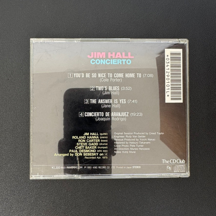 Jim Hall – Concierto CD