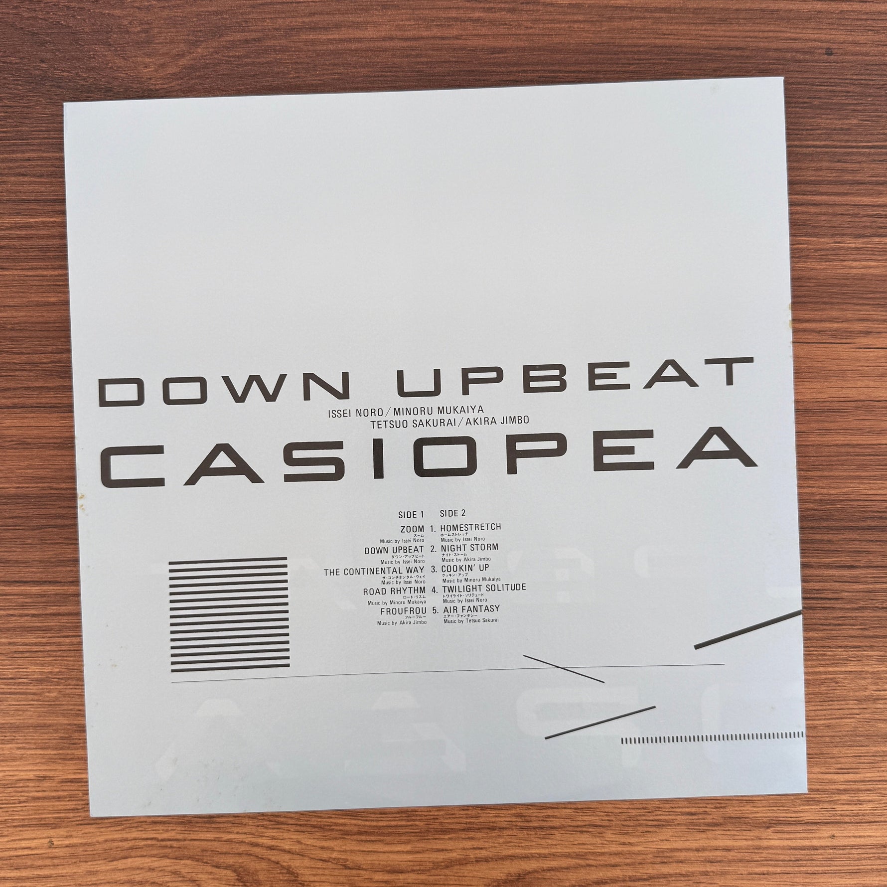 Casiopea – Down Upbeat Japan Vinyl