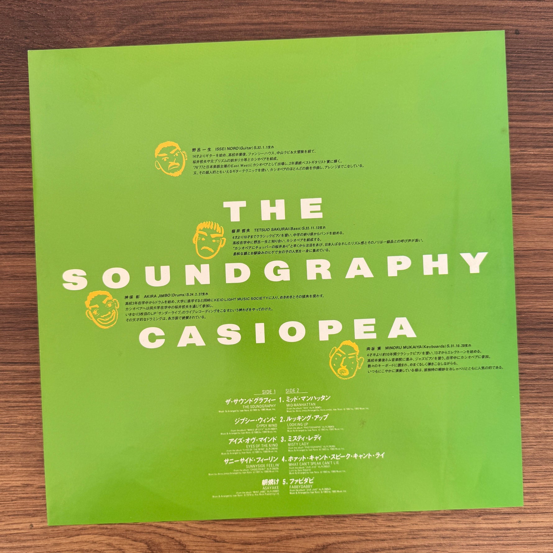 Casiopea - The Soundgraphy Japan Vinyl