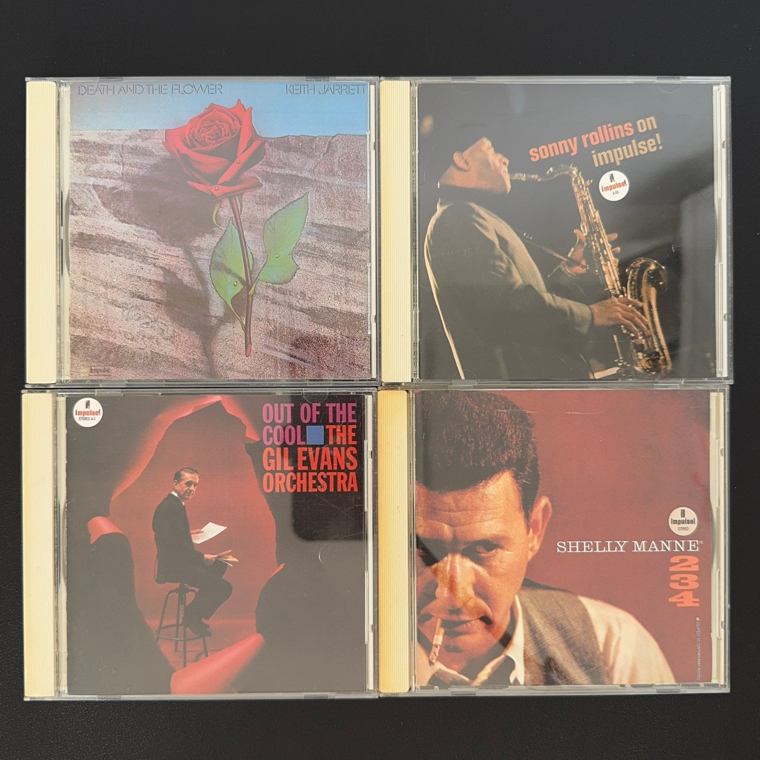 Impulse - Keith Jarrett & Gil Evans & Shelly Manne & Sonny Rollins CD Lotu (4 Adet)